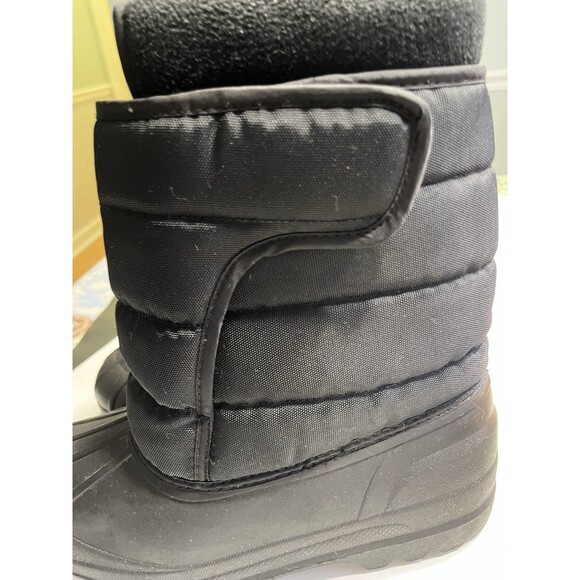 Ralph Lauren Polo Large Red Pony Logo Black Insulated Boots Men’s US Sz 7 EUR 40 main image 13